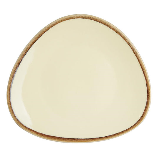Olympia Kiln Sandstone Tri Plate - 280mm 11" (4 Pack) • PAS-GP327