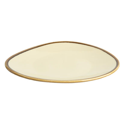 Olympia Kiln Sandstone Tri Plate - 280mm 11" (4 Pack) • PAS-GP327