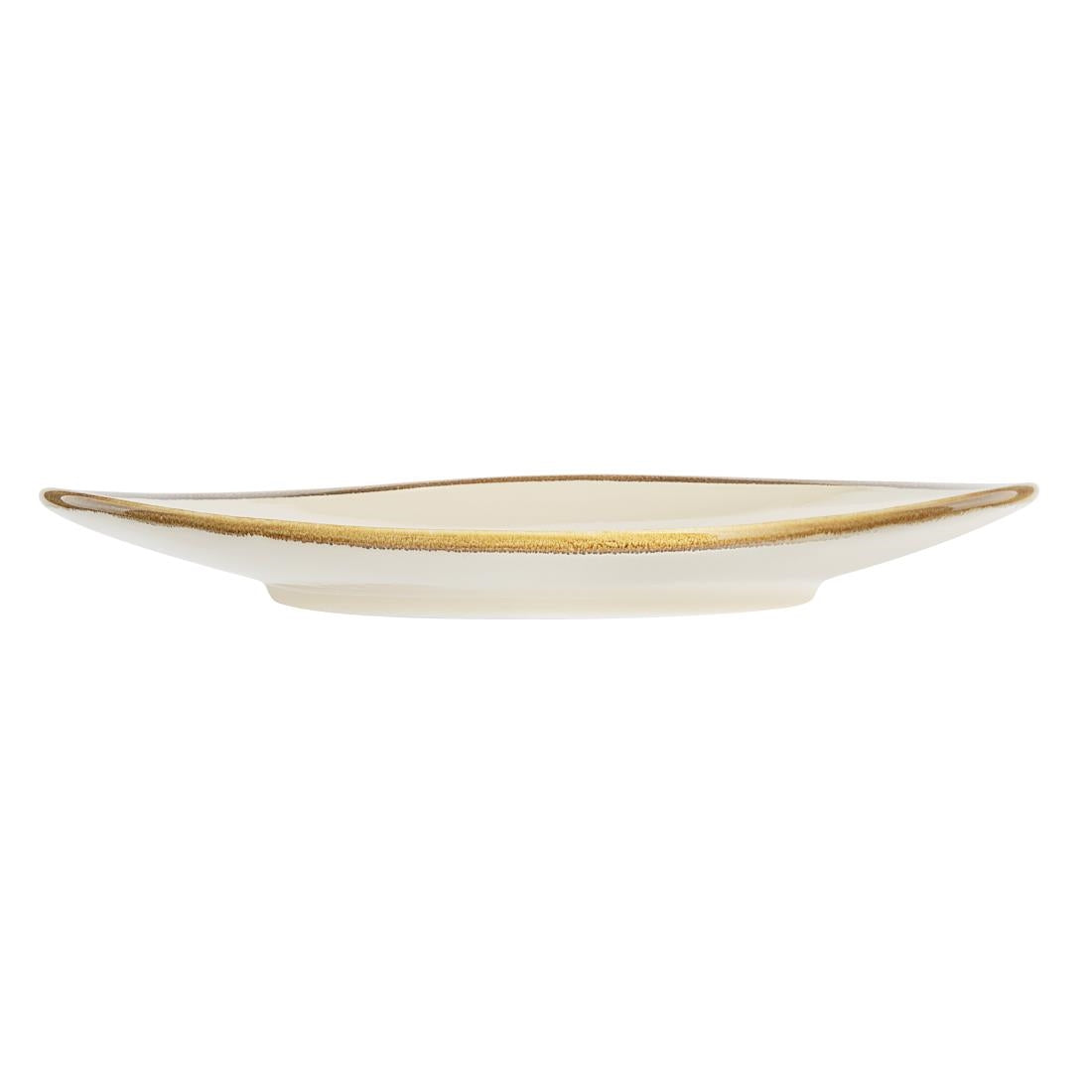 Olympia Kiln Sandstone Tri Plate - 280mm 11" (4 Pack) • PAS-GP327