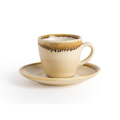 Olympia Kiln Sandstone Saucer (for GP328) - 115mm 4 1/2" (6 Pack) • PAS-GP329