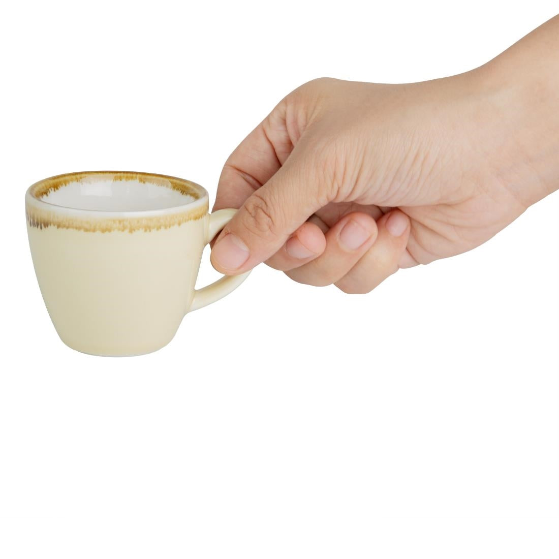 Olympia Kiln Sandstone Espresso Cup - 85ml 2.87fl oz (6 Pack) • PAS-GP328