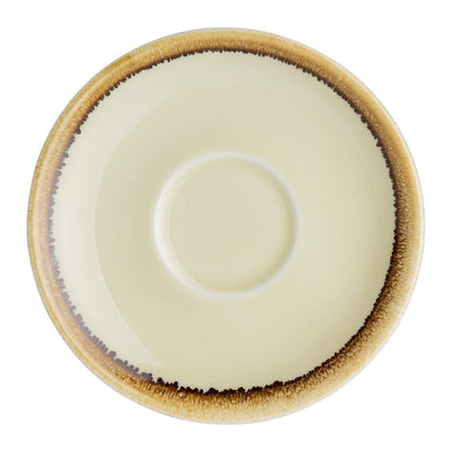 Olympia Kiln Sandstone Saucer (for GP328) - 115mm 4 1/2" (6 Pack) • PAS-GP329