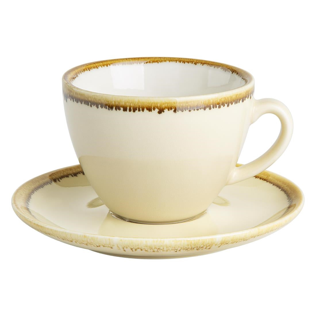 Olympia Kiln Sandstone Cup - 230ml 8fl oz (6 Pack) • PAS-GP330