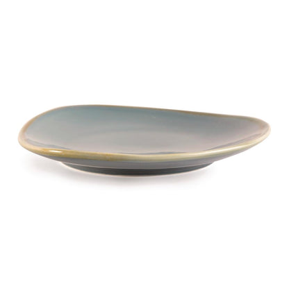Olympia Kiln Triangular Plate Ocean 230mm (6 Pack) (Pack of 6) • PAS-GP342
