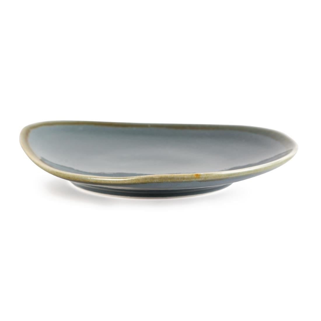 Olympia Kiln Ocean Tri Plate - 280mm 11" (4 Pack) • PAS-GP343