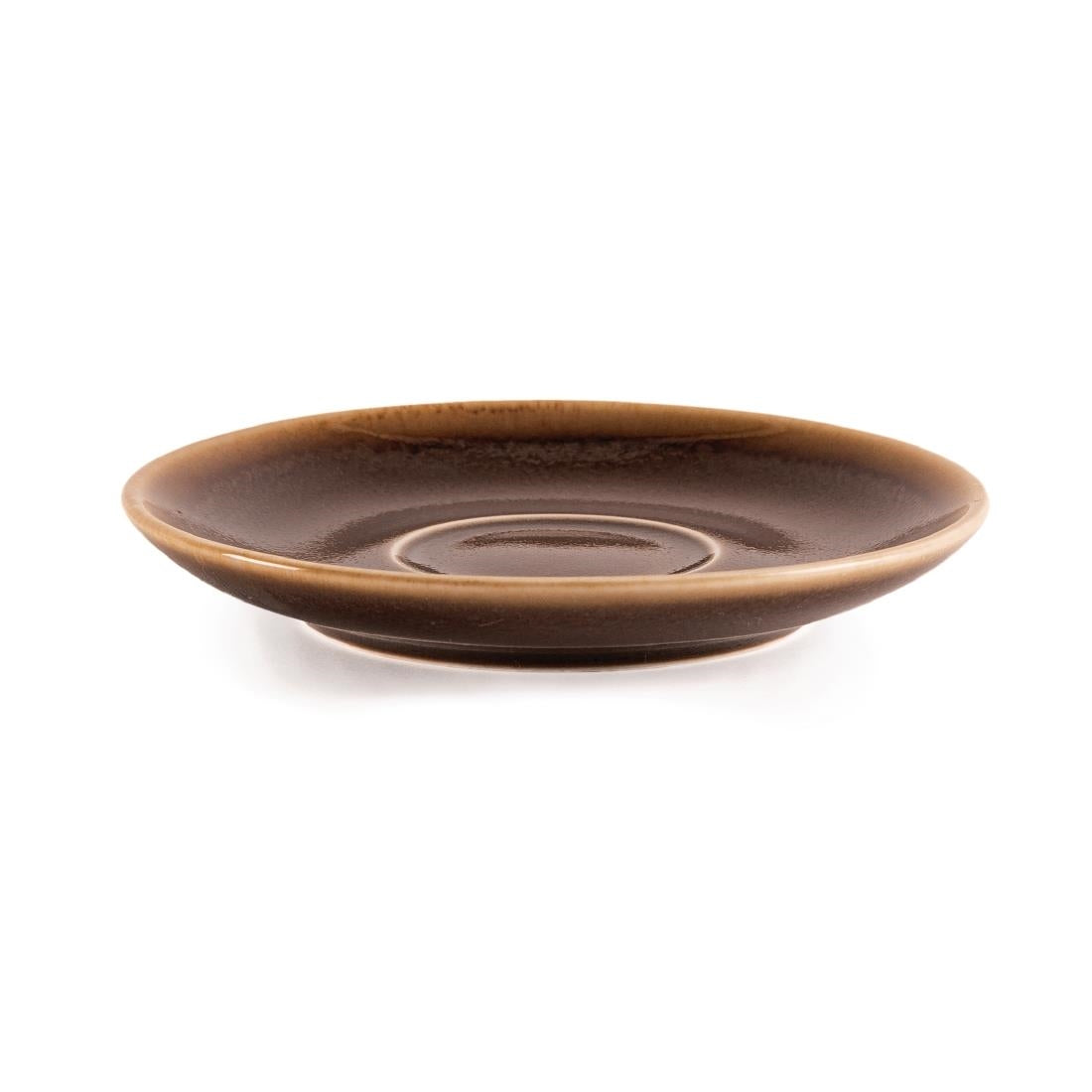 Olympia Kiln Espresso Saucer Bark • PAS-GP361