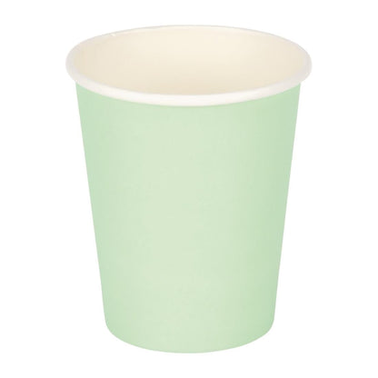 Fiesta Takeaway Coffee Cups Single Wall Turquoise 225ml / 8oz • PAS-P_GP400