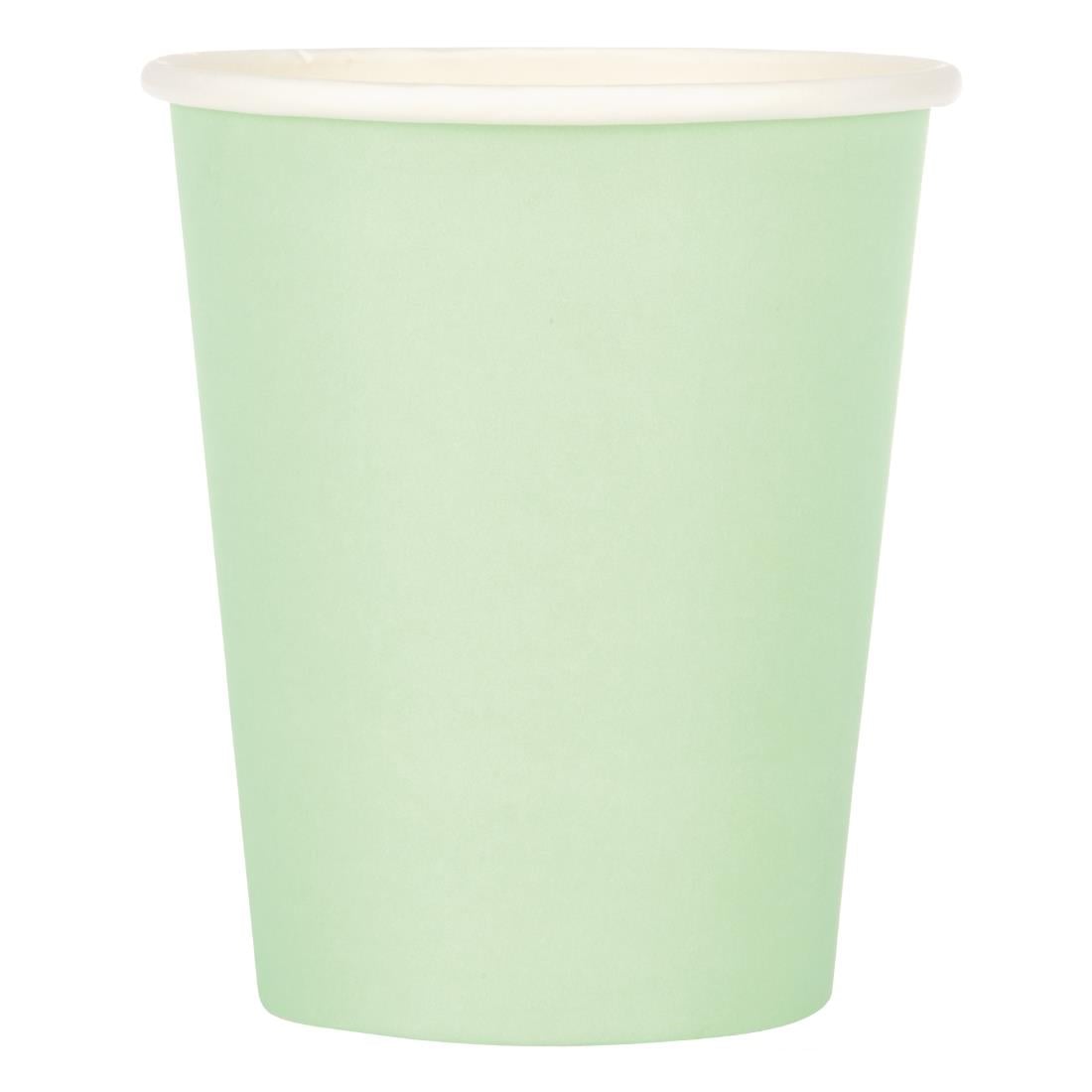 Fiesta Takeaway Coffee Cups Single Wall Turquoise 225ml / 8oz • PAS-P_GP400