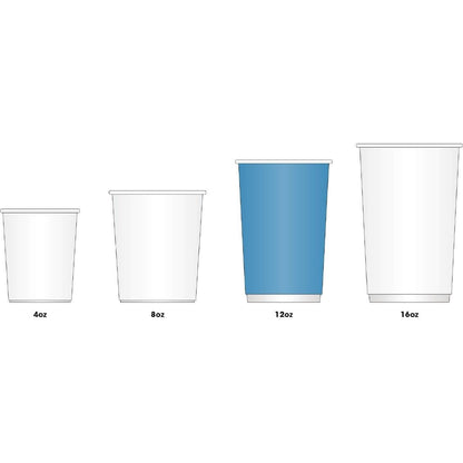 Fiesta Takeaway Coffee Cups Ripple Wall Red 340ml / 12oz • PAS-P_GP425
