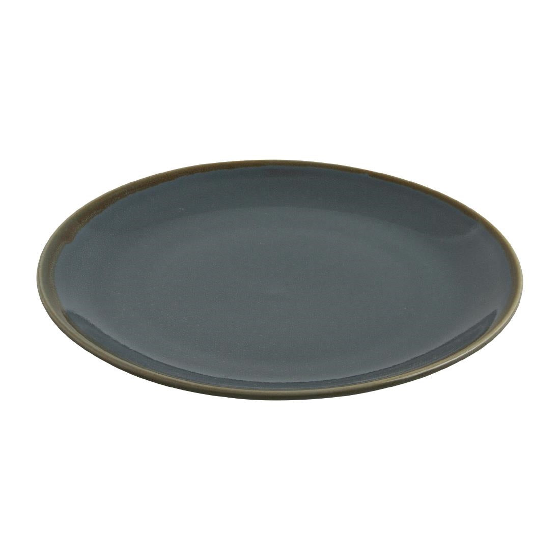 Olympia Kiln Ocean Round Coupe Plate - 280mm 11" (4 Pack) • PAS-GP465