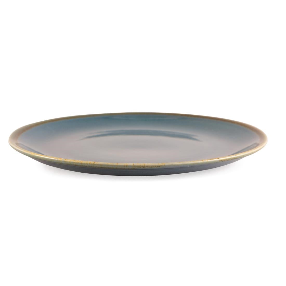 Olympia Kiln Ocean Round Coupe Plate - 280mm 11" (4 Pack) • PAS-GP465
