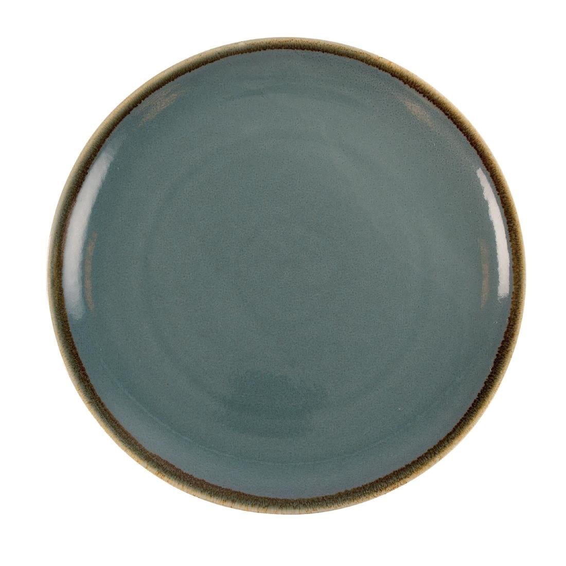 Olympia Kiln Ocean Round Coupe Plate - 280mm 11" (4 Pack) • PAS-GP465