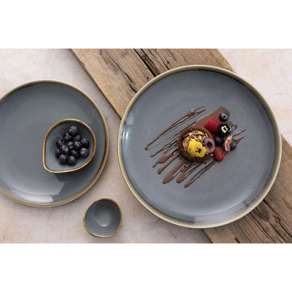 Olympia Kiln Ocean Round Coupe Plate - 280mm 11" (4 Pack) • PAS-GP465