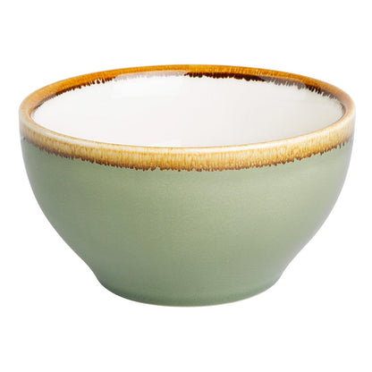 Olympia Kiln Moss Round Bowl - 635ml 21.47fl oz (6 Pack) • PAS-GP469