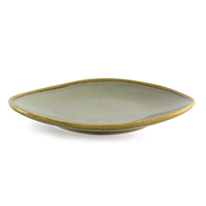 Olympia Kiln Moss Tri Plate - 280mm 11" (4 Pack) • PAS-GP474