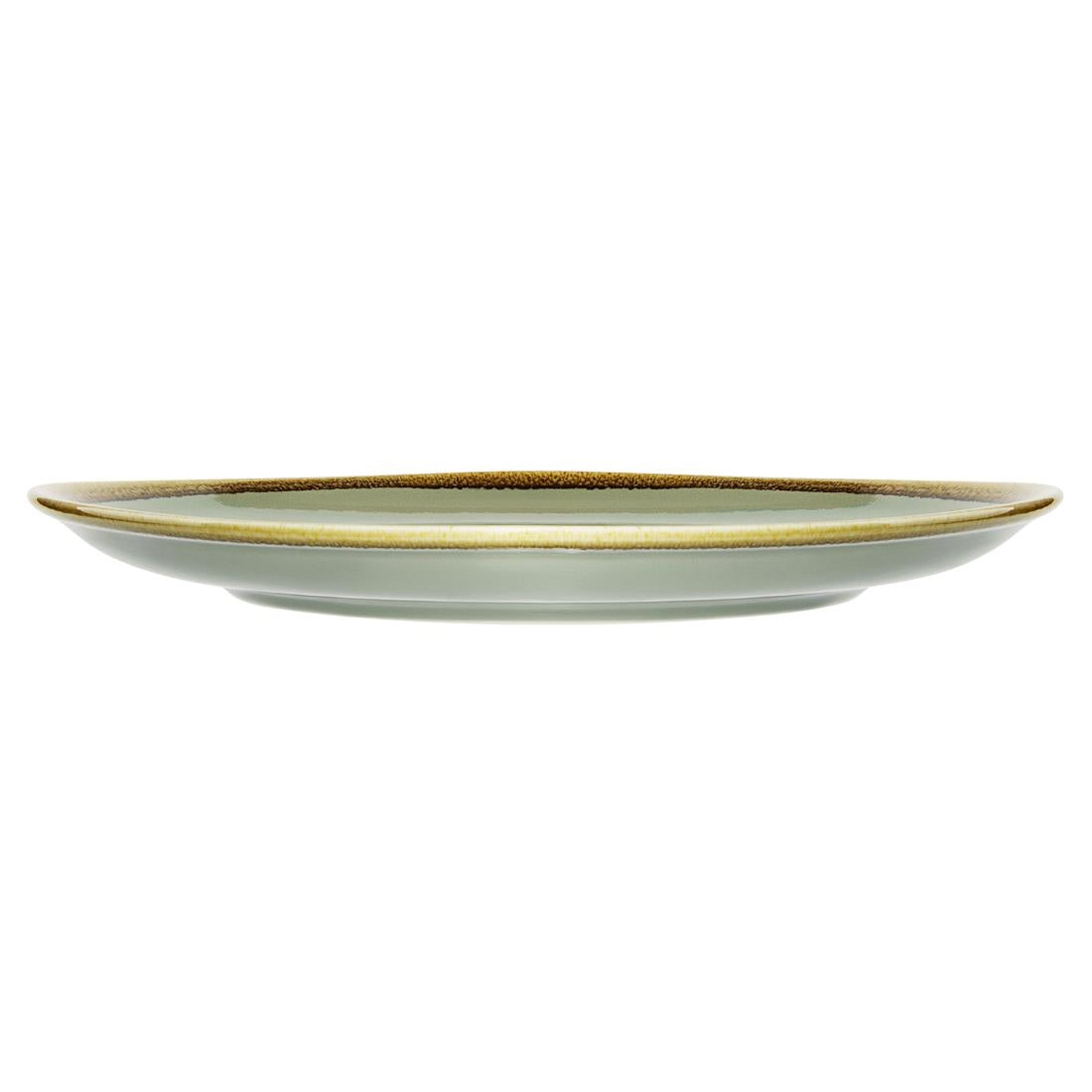 Olympia Kiln Round Plate Moss 280mm (4 Pack) (Pack of 4) • PAS-GP475