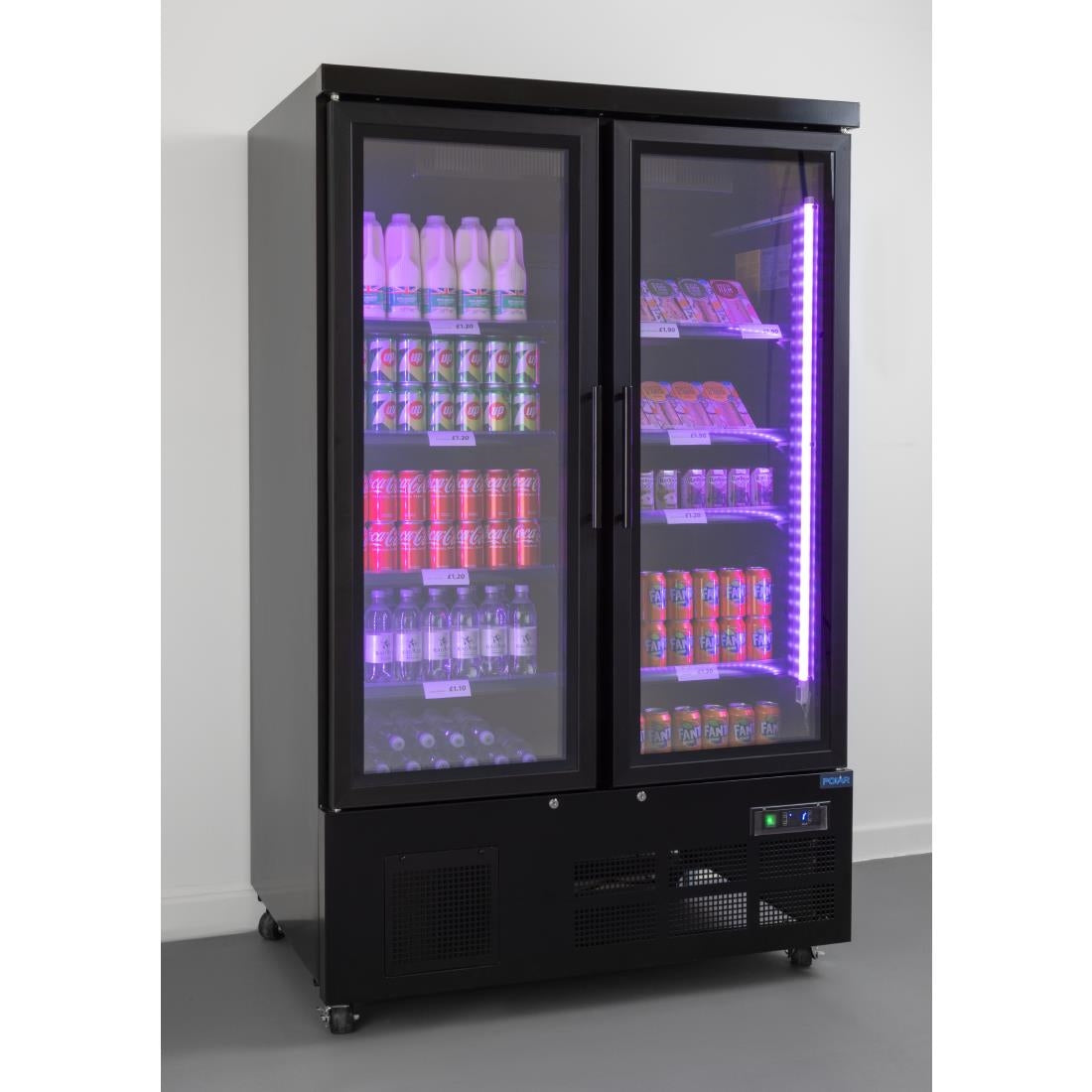 Polar G-Series Multideck Fridge with Double Doors • PAS-GP485-A