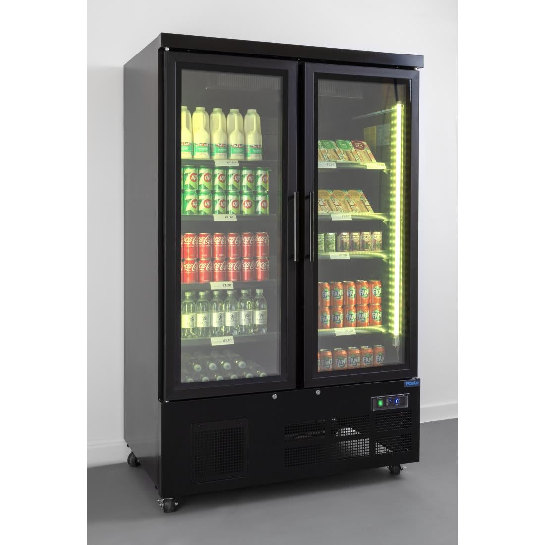 Polar G-Series Multideck Fridge with Double Doors • PAS-GP485-A