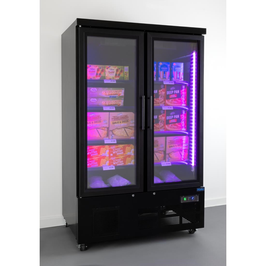 Polar G-Series Double Door Multideck Freezer • PAS-GP487-A