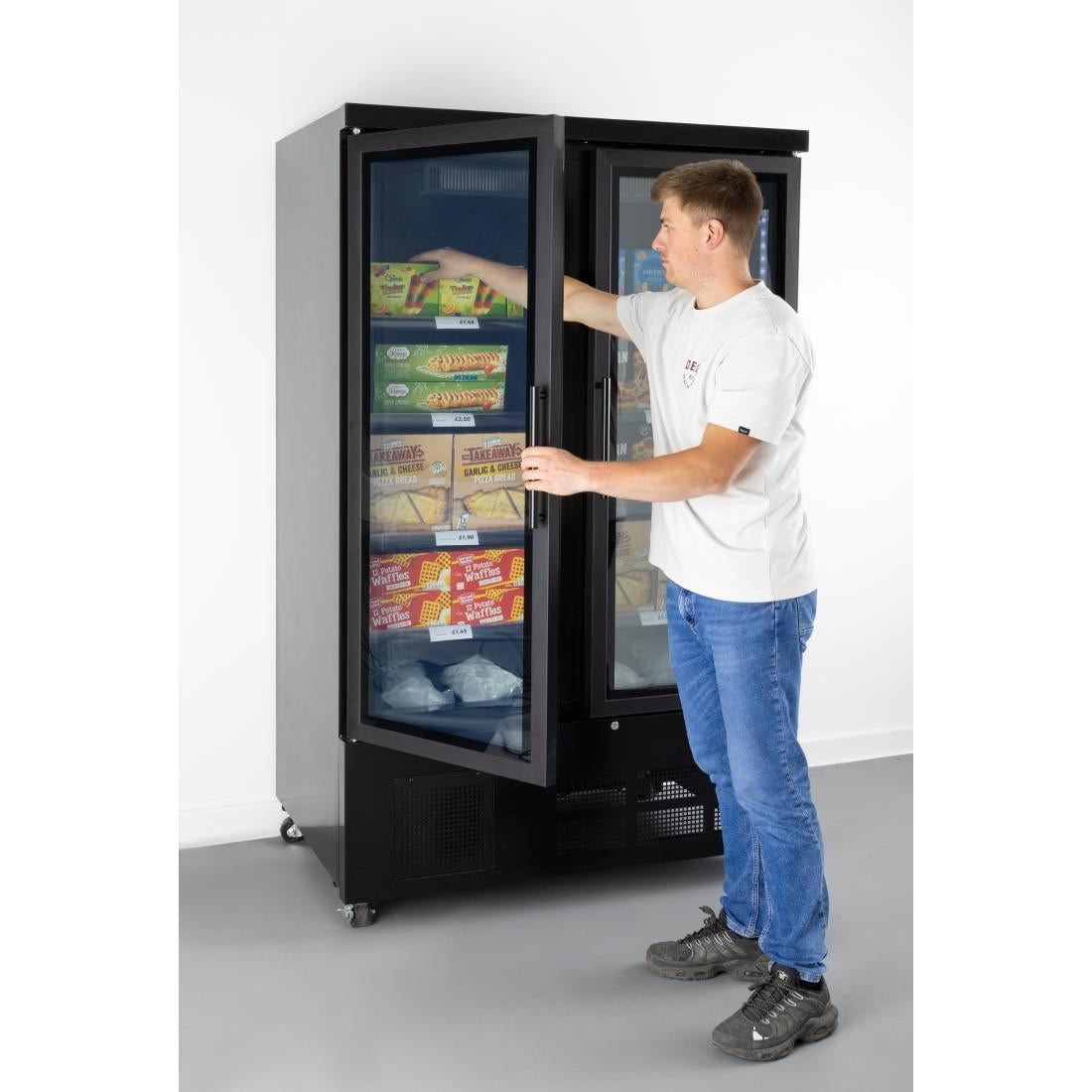 Polar G-Series Double Door Multideck Freezer • PAS-GP487-A