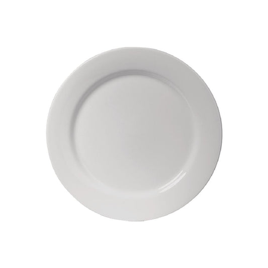 Australian Fine China Flinders Wide Rim Plate 270mm (12 Pack) • PAS-GP662