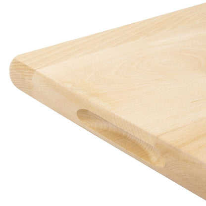 Vogue Beech Chopping Board Medium 380x305x30mm (380x305mm) • PAS-GP758