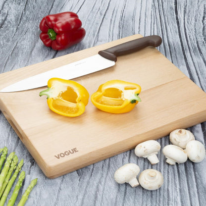 Vogue Beech Chopping Board Medium 380x305x30mm (380x305mm) • PAS-GP758