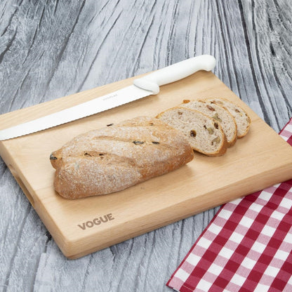 Vogue Beech Chopping Board Medium 380x305x30mm (380x305mm) • PAS-GP758