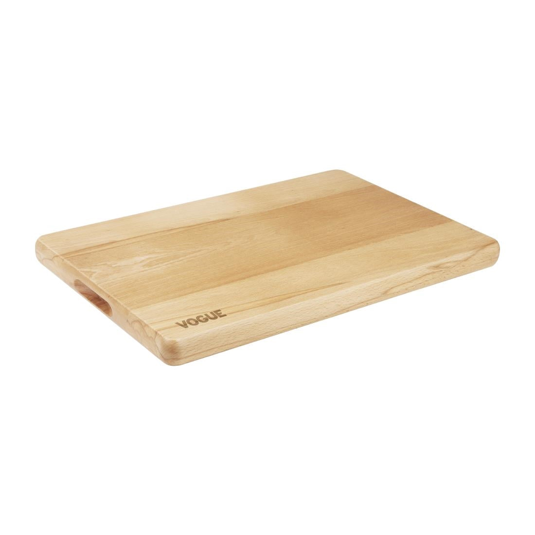 Vogue Beech Chopping Board Large 510x355x30mm (510x355mm) • PAS-GP759