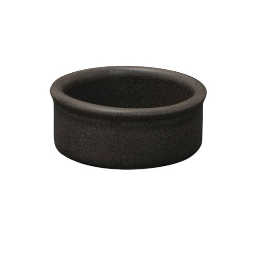 Zuma Condiment Bowl Charcoal 60mm (6 Pack) • PAS-GP800
