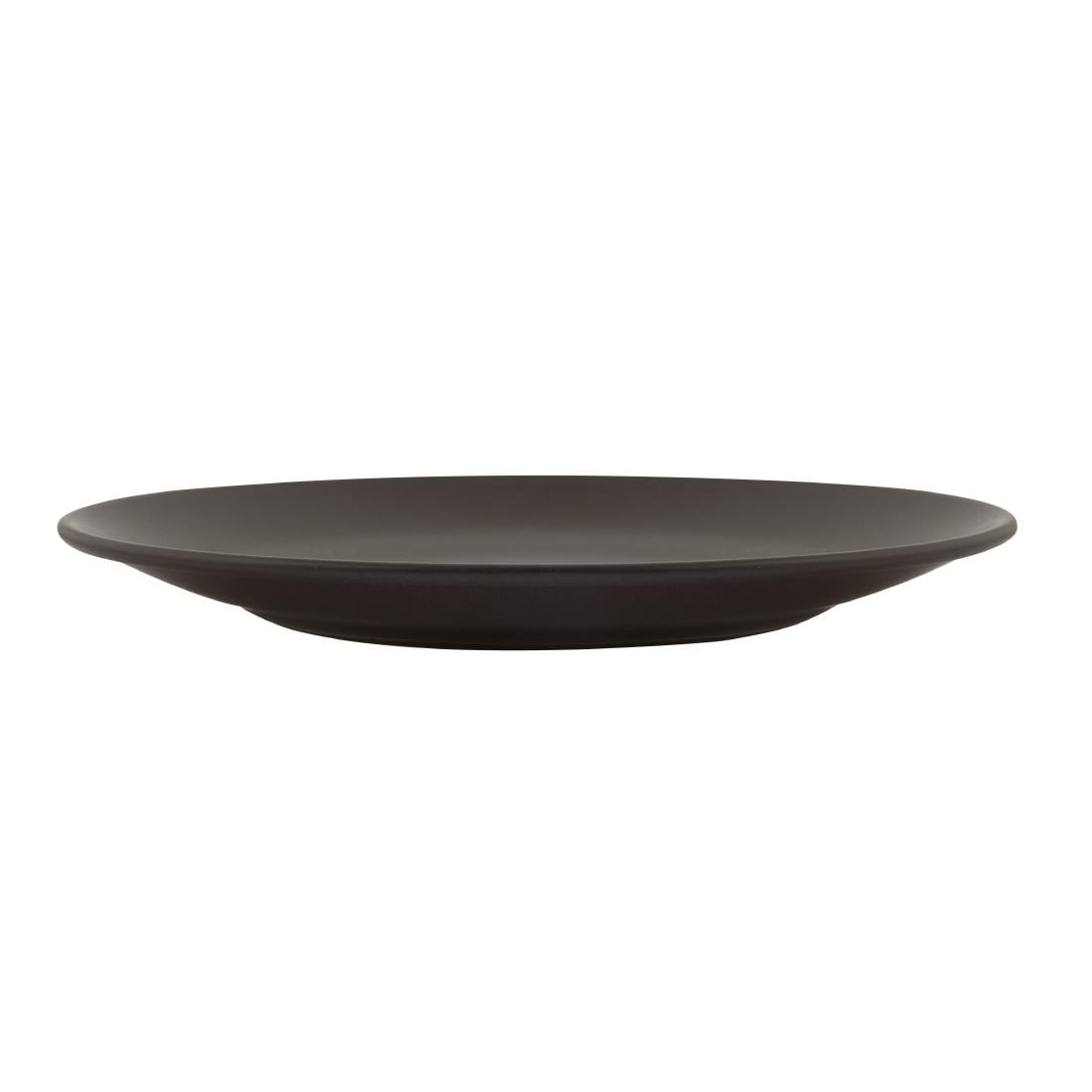 Zuma Coupe Plate 230mm Charcoal (6 Pack) • PAS-GP803