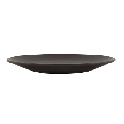 Zuma Coupe Plate 230mm Charcoal (6 Pack) • PAS-GP803