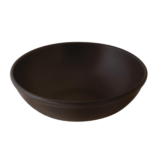 Zuma Charcoal Round Bowls 195mm (3 Pack) • PAS-GP809