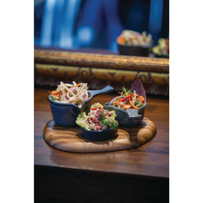 Zuma Tapas Dish Charcoal 85mm (6 Pack) • PAS-GP818