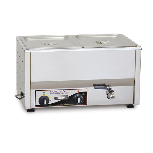 Roband BM2T Countertop Bain Marie Thermostat Control. 30Ltr • PAS-GP888