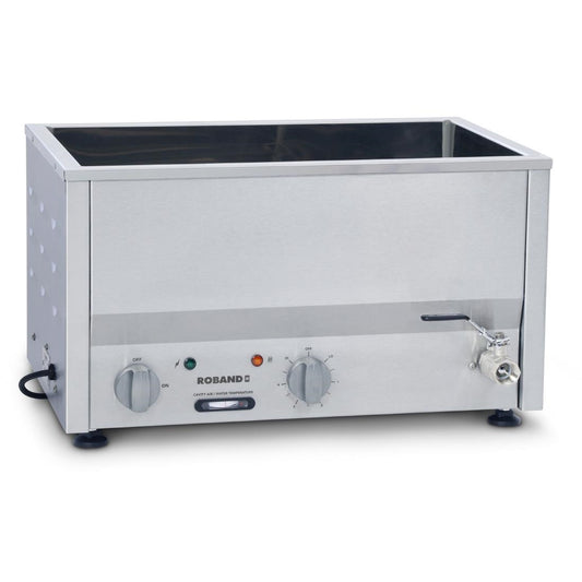 Roband Counter Top Bain-Marie takes 2 x 1/2 size pan (pans not included) • PAS-GP883