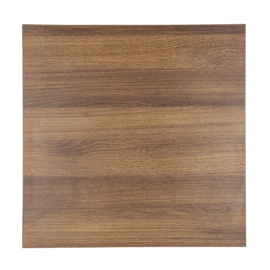 Bolero Pre-drilled Square Table Tops Rustic Oak • PAS-P_GR324