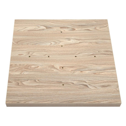 Bolero Pre-drilled Square Table Tops Antique Natural • PAS-P_GR325