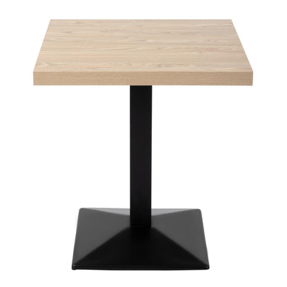 Bolero Pre-drilled Square Table Top Antique Natural 700mm • PAS-GR331