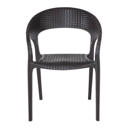 Bolero PP Rattan Wraparound Armchairs (4 Pack) • PAS-GR363
