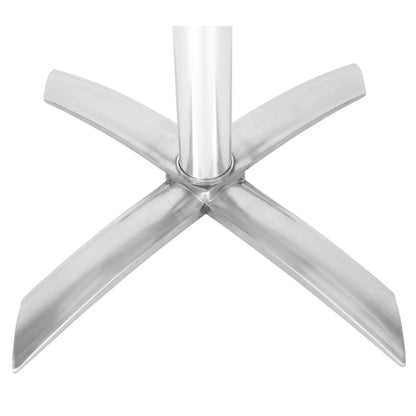 Bolero Flip Top Poseur Table Stainless Steel • PAS-GR396