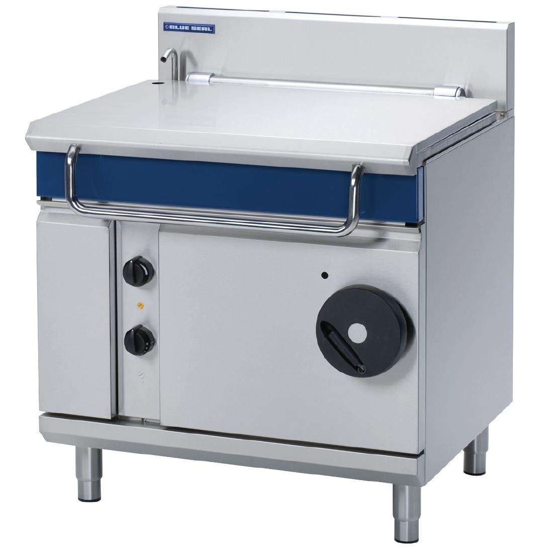 Blue Seal by Moffat 900mm 80 Ltr Bratt Pan with Manual Tilt Natural Gas G580-8 • PAS-GR780-N