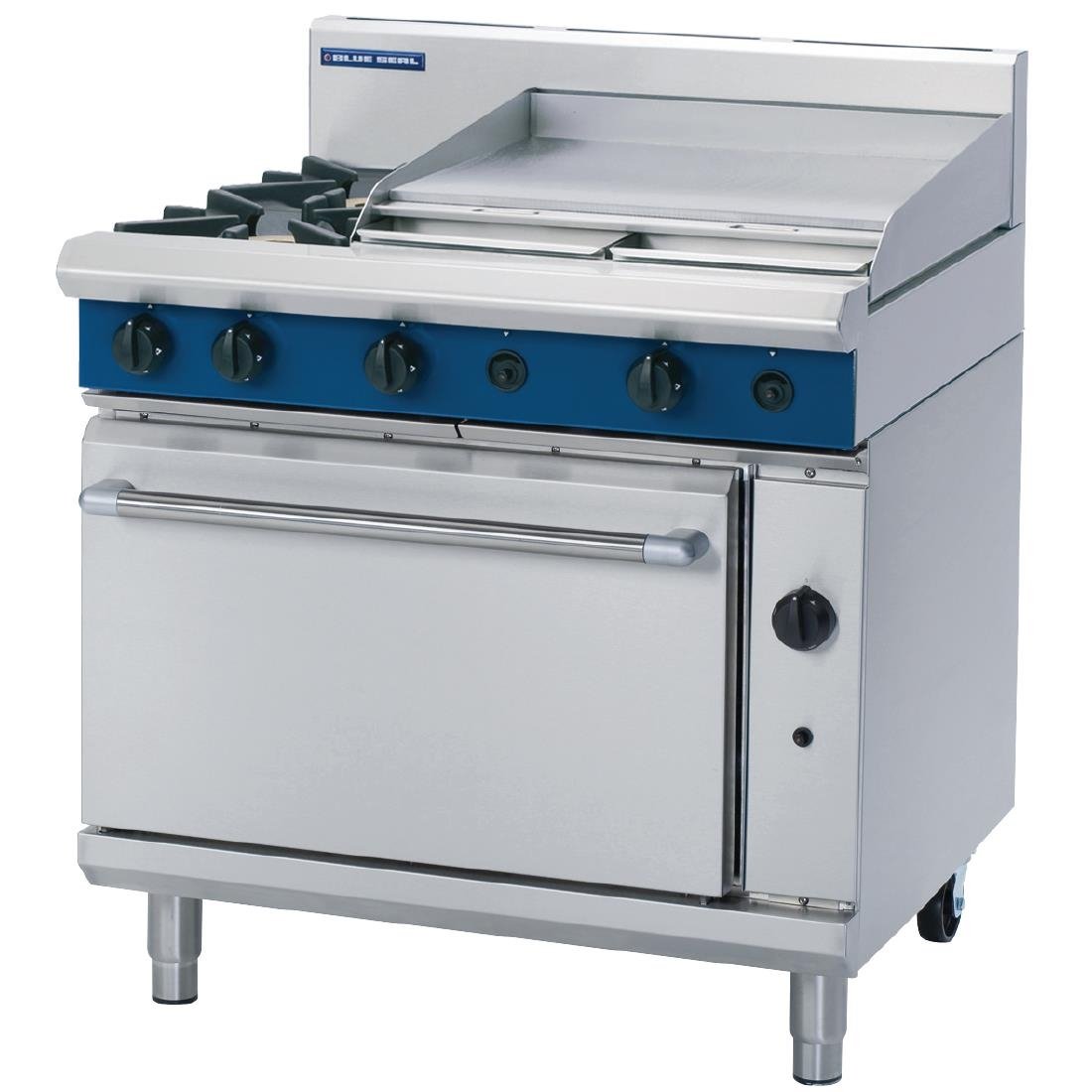 Blue Seal by Moffat 900mm Oven Range with 2 Burners and Griddle Natural Gas G506B • PAS-GR797-N