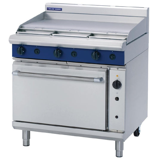 Blue Seal by Moffat 900mm Convection Oven Range with Griddle LPG G56A • PAS-GR805-P