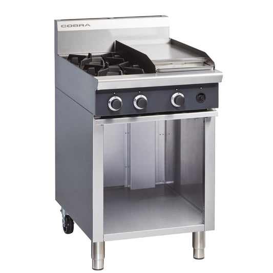 Cobra Gas Cooktop with 2x Burners and Griddle C6C • PAS-P_GR810