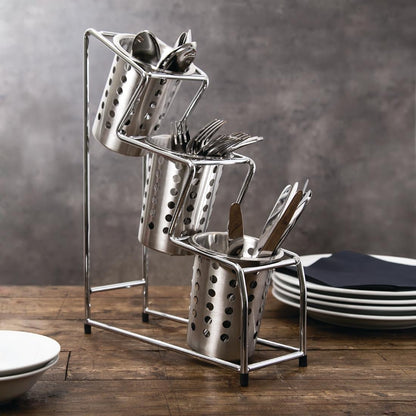 Olympia Round Cutlery Basket • PAS-L443