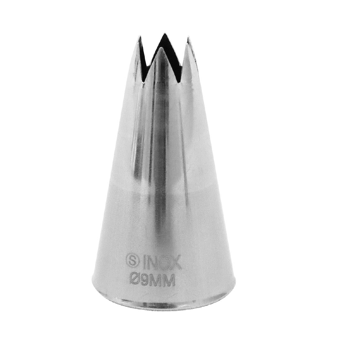 Schneider Stainless Steel Star Nozzle 9mm • PAS-GT120