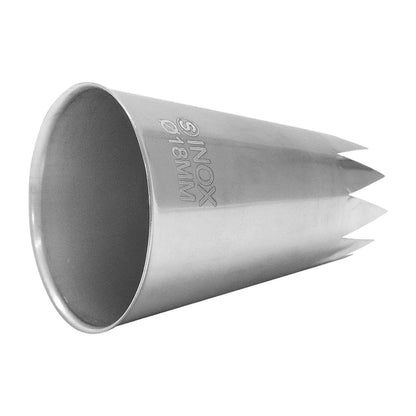 Schneider Stainless Steel Star Nozzle 18mm • PAS-GT122