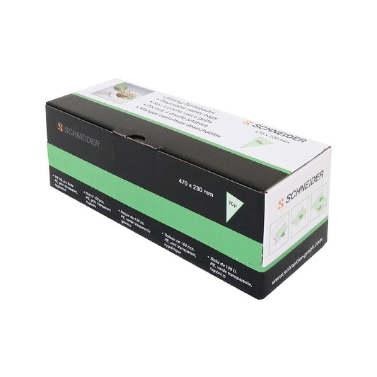 Schneider Green Disposable Piping Bags 470mm (100 Pack) (Size: 470(H) x 230(W) x 70(D)mm. Pack Quantity: 100) • PAS-GT123