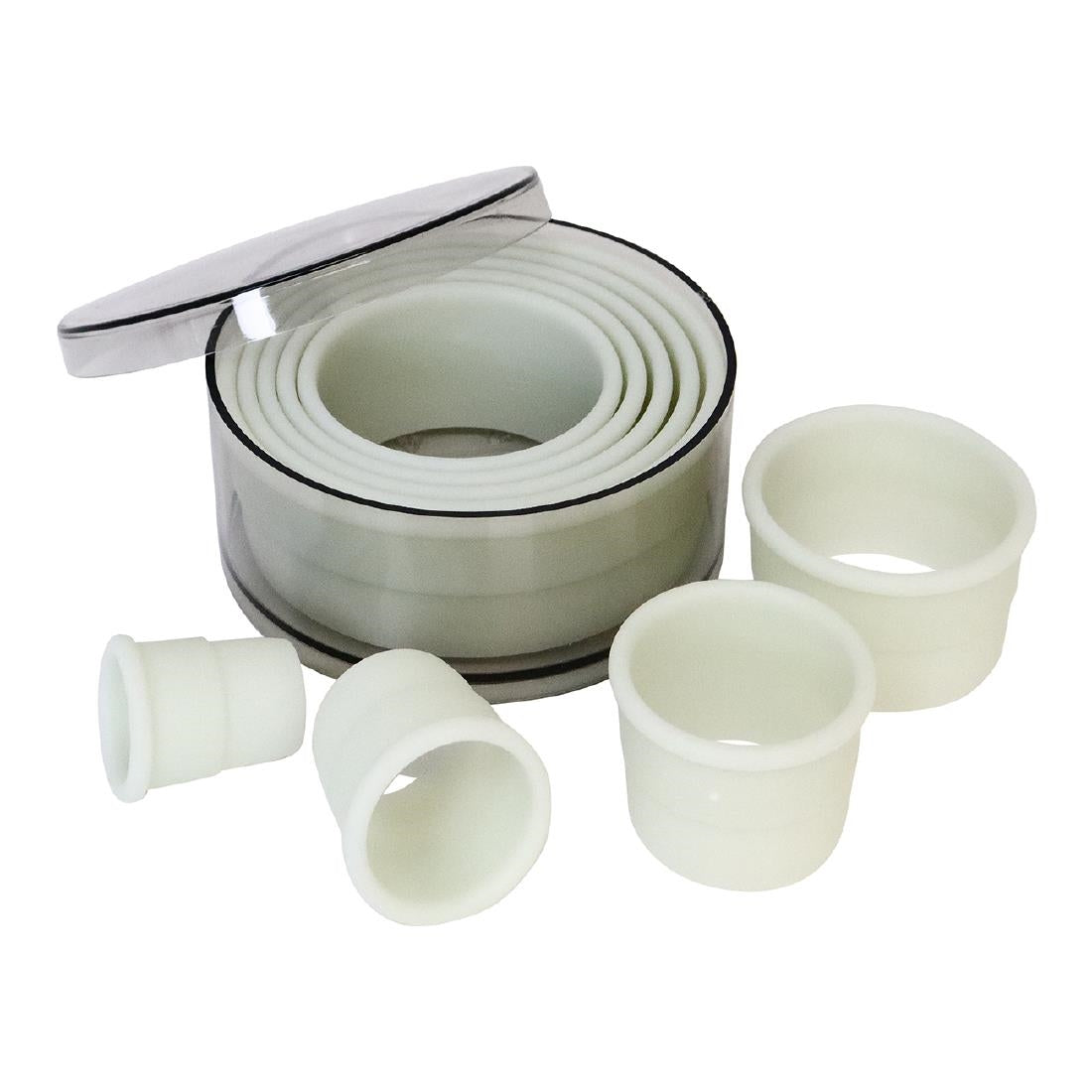 Schneider Plain Round Pastry Cutters (9 Pack) • PAS-GT141